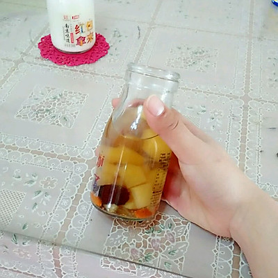 冬日里的水果茶