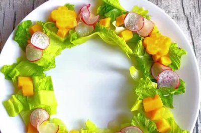 蔬菜轻食花环