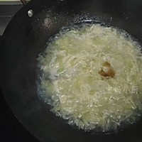 白菜鸡蛋汤的做法图解5