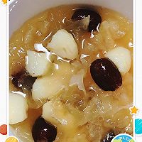 银耳荸荠红枣汤的做法图解4