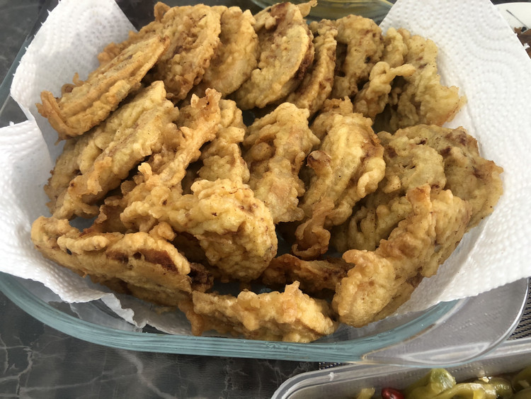 美味的藕夹的做法
