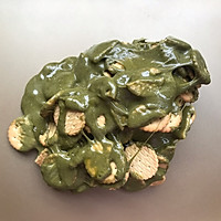 #带着美食去踏青#抹茶味雪花酥的做法图解7