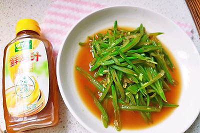 鸡汁芸豆丝