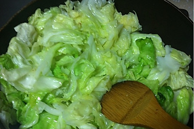 爆炒洋白菜