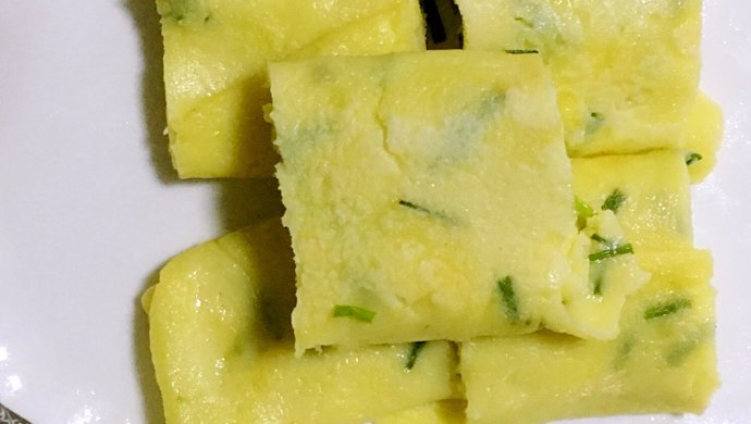 葱花鸡蛋饼