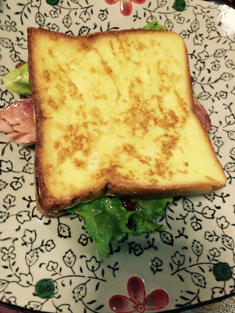 早餐培根面包片的做法图解4