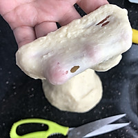 蒜香芝士肉松包的做法图解3