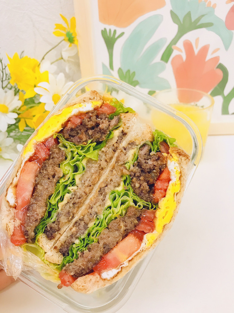 牛肉三明治的做法