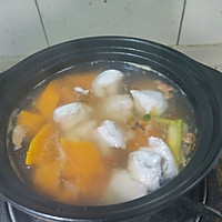 南瓜虾滑汤的做法图解4