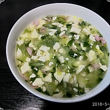 青菜豆腐羹