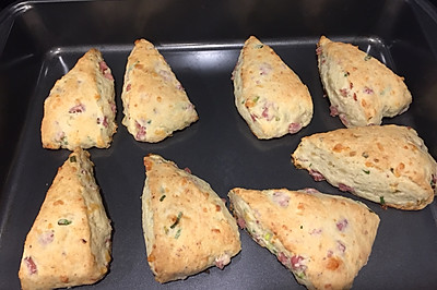 香葱火腿司康Savory Scone