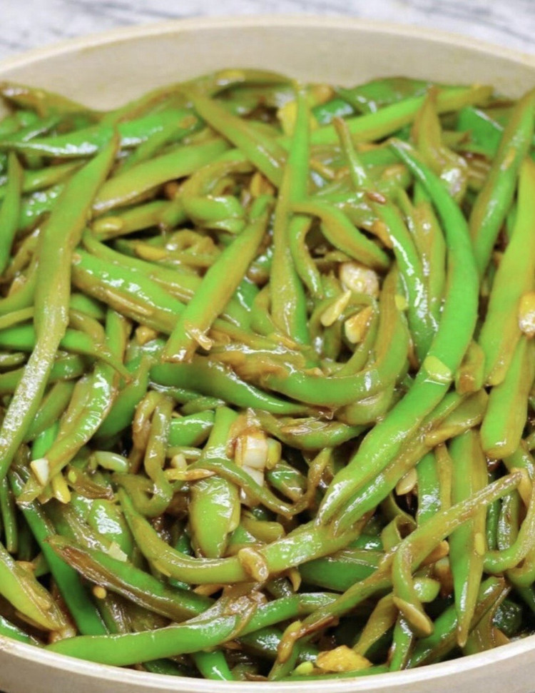 ‼️超下饭家常菜㊙️素炒豆角的做法