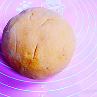 #人人能开小吃店#南瓜豆沙馅空心麻团的做法图解12