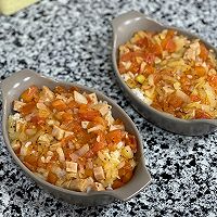 剩米饭的华丽变身-西红柿腊肠焗饭的做法图解7