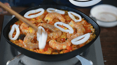 西班牙海鲜饭 | 每日菜谱的做法图解9