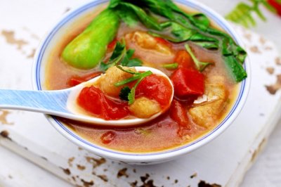 鳕鱼番茄汤~营养美味