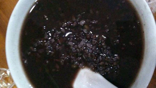 黑米黑豆粥的做法