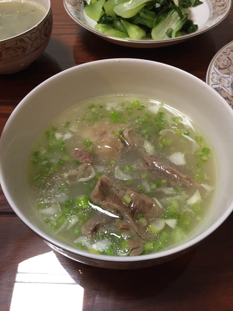 冬季滋补羊肉汤的做法图解5