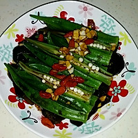 秋葵木耳黑绿配的做法图解5