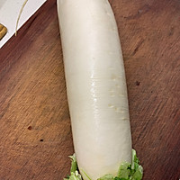 开胃酸甜白萝卜的做法图解1