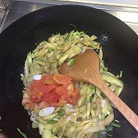 西红柿炒茄条的做法图解7