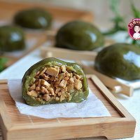 春笋豆干猪肉青团的做法图解17