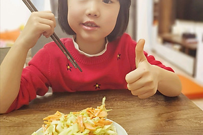 日式凉拌包心菜