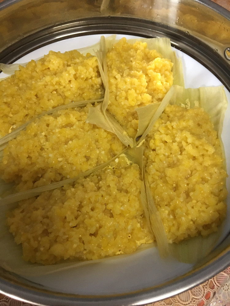 玉米糕（小时候的味道）的做法