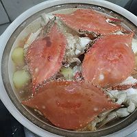 肉蟹煲的做法图解7