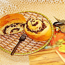 #安佳食力召集，力挺新一年# 香草红豆面包卷