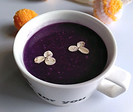 #助力高考营养餐#紫薯燕麦粥的做法