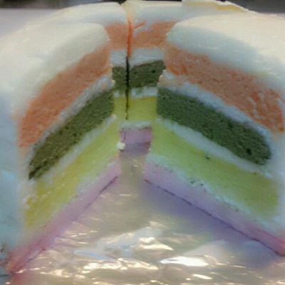 小彩虹蛋糕