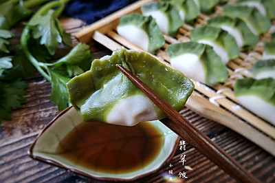 翡翠饺子——用一盘情意绵绵的饺子温暖整个冬天