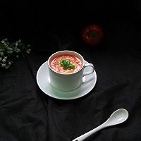 无油版 番茄鸡蛋葱花汤的做法图解12