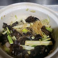 竹笋瑶柱木耳粉丝煲的做法图解10