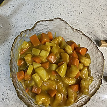 简单美味的咖喱虾仁