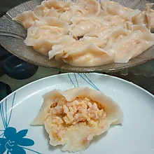 虾滑豆腐饺子