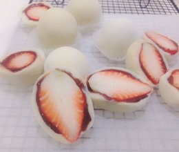 草莓大福的做法
