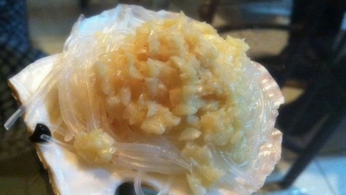 蒜蓉蒸扇贝