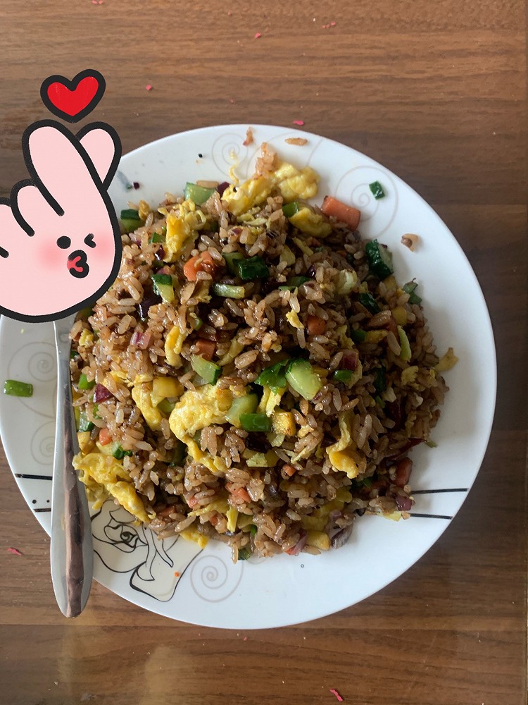 懒人酱油炒饭的做法
