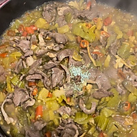 酸菜炒猪心的做法图解8