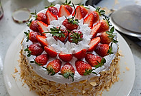 草莓戚风生日蛋糕的做法