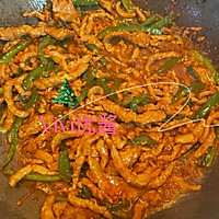青椒炒肉丝的做法图解7