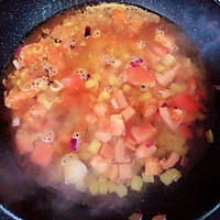 #东古家味美食#金针菇番茄浓汤的做法图解9