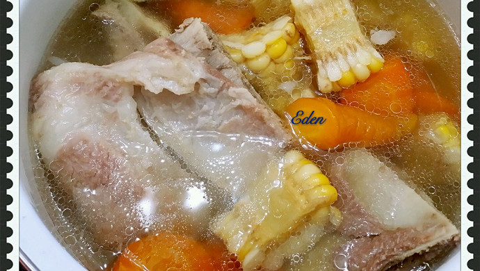 玉米萝卜骨头汤