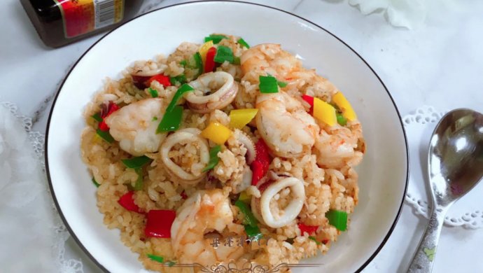 美极海鲜炒饭