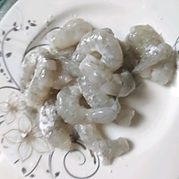 虾仁炒豌豆的做法图解2