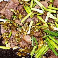 #万物皆可搭#蒜苔炒牛肉的做法图解7