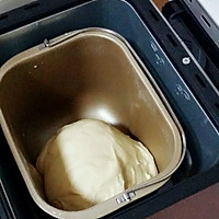 香葱芝士面包(面包机加量版)的做法图解1