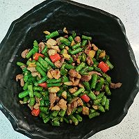 家常菜·豆角炒肉（不加水）的做法图解6